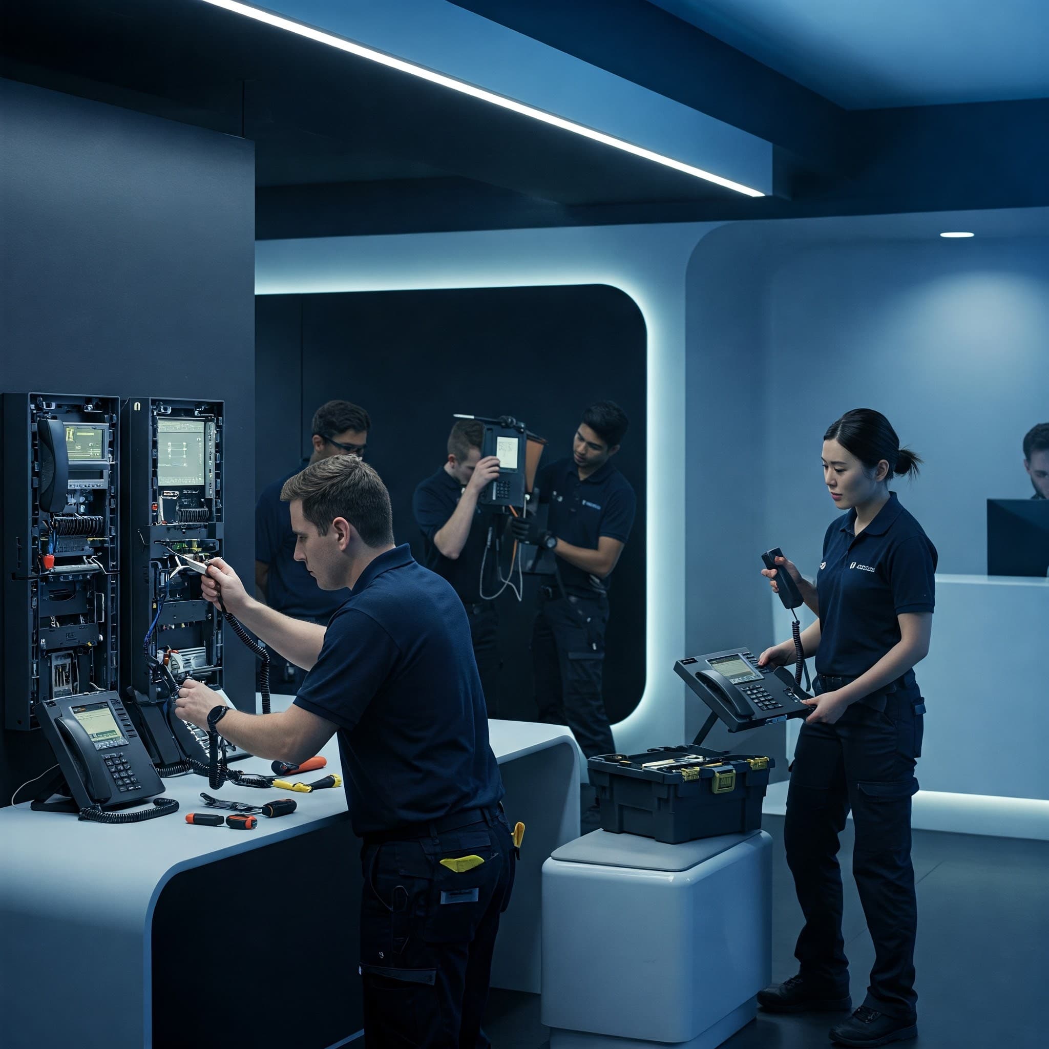 Telephone Installation Service Banner